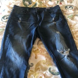 Melissa McCarthy ✏️ Distressed Jeans 18W